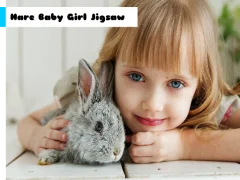 Hare Baby Girl Jigsaw — free online game