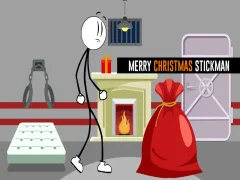 Merry Christmas Stickman — free online game