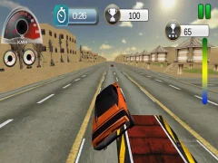 Highway Ramp Stunt Car Simulation — free online game