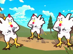 Chicken shooter io — free online game