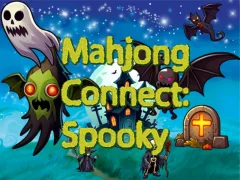 Mahjong Connect Spooky — nemokamas žaidimas internete