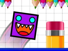 Igra Geometry Jump Sketchy spletu