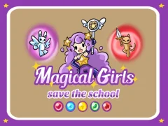 Игра Magical Girls Save the School онлајн