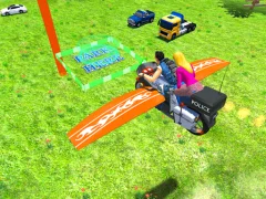 Mchezo Flying Motorbike Real Simulator online