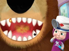 游戏Masha And The Bear Dentist 在线
