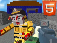 Igra Combat Cubic Arena HTML5 online