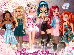 Princess Cherry Blossom Celebration — free online game