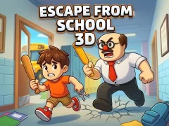 Permainan Escape from School 3D secara online
