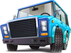 Cartoon Trucks Puzzle — free online game
