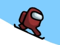 Among Us Impostor Sky Ski — jogo online grátis