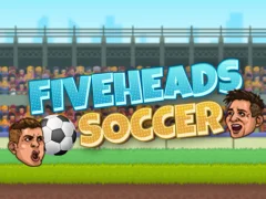 Igra Five heads Soccer spletu