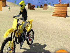 Motor Cycle Beach Stunt — free online game