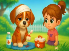Mchezo Lost Puppy Rescue and Care online
