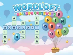 Wordloft: Balloon Crossword — 무료 온라인 게임