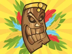 Scary Tiki Mask Memory — jogo online grátis