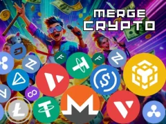 Игра Merge Crypto 2048 Puzzle онлайн