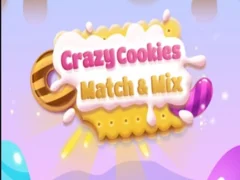 Crazy Cookies Match & Mix — darmowa gra online