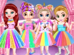 Baby Princesses Unicorn Party — bezplatná online hra