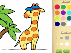Easy Animal Coloring Book for Kids — لعبة مجانية اون لاين