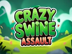 Crazy Swine Assault — безплатна онлайн игра