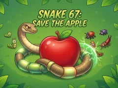 Mchezo Snake 67 Save the Apple online