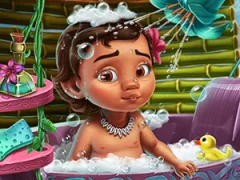 Spel Moana Baby Shower Care på nätet