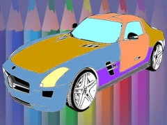 Spel Muscle Cars Coloring online