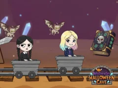 Mchezo Wednesday Halloween Cave online