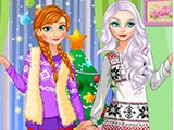 Permainan Princesses X-Mas Tree Fashion secara online