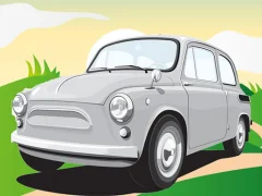 Vintage German Cars Jigsaw — free online game