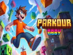 Mchezo Parkour Obby online