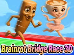 Jeu Brainrot Bridge Race 3D en ligne