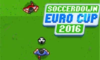 Leikur Soccerdown Euro Cup 2016 á netinu