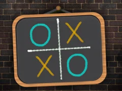 თამაში Tic Tac Toe Blackboard ონლაინ