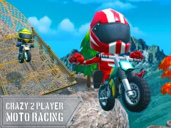 Crazy 2 Player Moto Racing — لعبة مجانية اون لاين