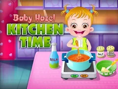 Jwèt Baby Hazel Kitchen Time sou entènèt