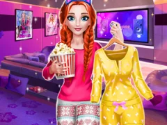 Mchezo Annie Movie Night online