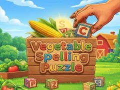 Гаме Vegetable Spelling Puzzle онлајн