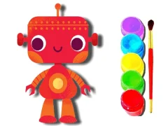 Игра Back to School: Robot Coloring Book онлајн
