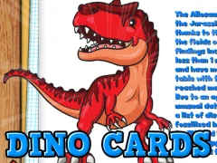 Dino Cards — bezplatná online hra