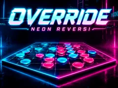 Гаме Override Neon Reversi онлајн