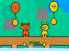 Sprunki Happy Easter 2Player — free online game