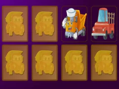 Cartoon Trucks Memory — jogo online grátis