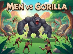 Men Vs Gorilla — لعبة مجانية اون لاين