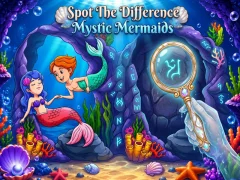 Spill Spot The Difference Mystic Mermaids online