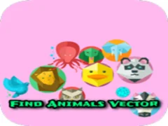 Find Animals Vector — free online game