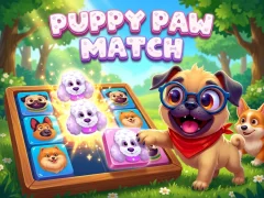 Mchezo Puppy Paw Match online