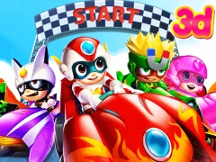 Cartoon Racing 3D — free online game
