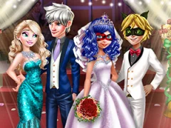Ladybug Wedding Royal Guests — free online game