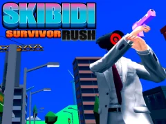 Logħba Skibidi Survivor Rush onlajn